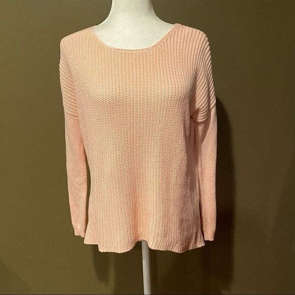 Chico’s Light Pink Sweater Size Small - Picture 3 of 12